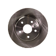 Rear, Driver or Passenger Side Brake Disc, Plain Surface, Solid, 5 Lugs, 263.91 mm, Pro-Line Series