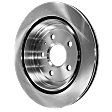 2013 Chevrolet Camaro - Rear, Driver or Passenger Side Brake Disc, Natural Finish, Plain Surface, Vented, 5 Lugs, 314.96 mm, 3.6L 6Cyl, Pro-Line Series