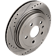 2014 Chevrolet Camaro - Rear, Driver or Passenger Side Brake Disc, Cross-drilled and Slotted, Vented, 5 Lugs, 315 mm, 3.6L 6Cyl, Pro-Line Series