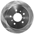 Rear, Driver or Passenger Side Brake Disc, Plain Surface, Solid, 5 Lugs, 10.94 in. Disc Diameter, Pro-Line Series