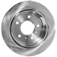 Rear, Driver or Passenger Side Brake Disc, Plain Surface, Solid, 5 Lugs, 10.94 in. Disc Diameter, Pro-Line Series