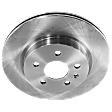 2016 Chevrolet Malibu - Rear, Driver or Passenger Side Brake Disc, Natural Finish, Plain Surface, Vented, 5 Lugs, 314.96 mm, Vented Rear Disc, Carryover Model, J61 – For 17 in. Wheels, 1.8L 4Cyl, Pro-Line Series