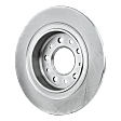 2019 Chevrolet Equinox - Rear, Driver or Passenger Side Brake Disc, Natural Finish, Plain Surface, Solid, 5 Lugs, 288.04 mm, 1.6L 4Cyl, Pro-Line Series
