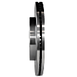 Front, Driver or Passenger Side Brake Disc, Plain Surface, Vented, 6 Lugs, 329.95 mm,, Pro-Line Series