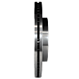 Front, Driver or Passenger Side Brake Disc, Plain Surface, Vented, 6 Lugs, 329.95 mm,, Pro-Line Series