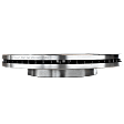 Front, Driver or Passenger Side Brake Disc, Plain Surface, Vented, 6 Lugs, 329.95 mm,, Pro-Line Series