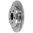 Rear, Driver or Passenger Side Brake Disc, Plain Surface, Solid, 5 Lugs, 12.99 in. Disc Diameter, 330mm Front Disc, Pro-Line Series