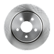 Rear, Driver or Passenger Side Brake Disc, Plain Surface, Solid, 5 Lugs, 11.02 in. Outside Disc Diameter, Pro-Line Series
