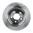 Rear, Driver or Passenger Side Brake Disc, Plain Surface, Solid, 5 Lugs, 11.02 in. Outside Disc Diameter, Pro-Line Series