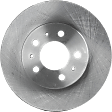 1995-1997 Lincoln Town Car - Front, Driver or Passenger Side Brake Disc, Plain Surface, Vented, 5 Lug Wheels, 11.45 in. Disc Diameter, Pro-Line Series