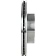 1995-1997 Lincoln Town Car - Front, Driver or Passenger Side Brake Disc, Plain Surface, Vented, 5 Lug Wheels, 11.45 in. Disc Diameter, Pro-Line Series