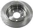 Rear, Driver or Passenger Side Brake Disc, Natural Finish, Plain Surface, Solid, 5 Lugs, 284.99 mm, 4.6L, 8Cyl, Pro-Line Series