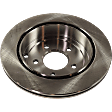 2010 Ford Edge - Rear, Driver or Passenger Side Brake Disc, Natural Finish, Plain Surface, Vented, 5 Lugs, 302.01 mm, 3.5L 6Cyl, Pro-Line Series