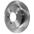 Rear, Driver or Passenger Side Brake Disc, Plain Surface, Solid, 5 Lug Wheels, 11.85 in. Disc Diameter, Pro-Line Series