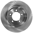 Rear, Driver or Passenger Side Brake Disc, Plain Surface, Solid, 5 Lug Wheels, 11.85 in. Disc Diameter, Pro-Line Series