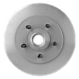 1999-2002 Ford Expedition - Front, Driver or Passenger Side Brake Disc, Natural Finish, Plain Surface, Vented, 5 Lugs, 308 mm, RWD, Pro-Line Series