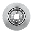 2013 Ford Flex - Front, Driver or Passenger Side Brake Disc, Natural Finish, Plain Surface, Vented, 5 Lugs, 325.12 mm, For Models with Standard Duty Brake, 325mm Diameter, 3.5L 6Cyl, Pro-Line Series