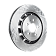 2013 Ford Explorer - Front, Driver or Passenger Side Brake Disc, Natural Finish, Plain Surface, Vented, 5 Lugs, 352.04 mm, Heavy Duty Brakes including Police Interceptor Package, 3.5L 6Cyl, Pro-Line Series