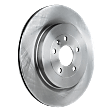 Rear, Driver or Passenger Side Brake Disc, Plain Surface, Vented, 5 Lugs, 352.04 mm, Only Vehicles with Heavy Duty Brake Option, Pro-Line Series
