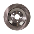 2004 Ford Freestar - Rear, Driver or Passenger Side Brake Disc, Natural Finish, Plain Surface, Vented, 5 Lugs, 315.98 mm, 3.9L 6Cyl, Pro-Line Series