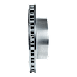 Front, Driver or Passenger Side Brake Disc, Cross-drilled and Slotted, Vented, 8 Lugs, 369 mm,, Pro-Line Series