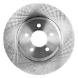 Front, Driver or Passenger Side Brake Disc, Natural Finish, Plain Surface, Vented, 5 Lugs, 315.72 mm, Pro-Line Series
