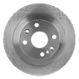 1994-2002 Mazda Miata - Rear, Driver or Passenger Side Brake Disc, Natural Finish, Plain Surface, Solid, 4 Lugs, 250.95 mm, Pro-Line Series