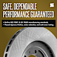 2020 Ford Transit-350 HD - Rear, Driver or Passenger Side Brake Disc, Natural Finish, Plain Surface, Solid, Except 510 Series, Except Parking Brake Shoe Design, 3.5L 6Cyl