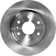 Front, Driver or Passenger Side Brake Disc, Plain Surface, Vented, For Models with 325mm Front Disc, Pro-Line Series