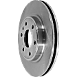 Front, Driver or Passenger Side Brake Disc, Plain Surface, Vented, For Models with 325mm Front Disc, Pro-Line Series