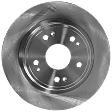2021 Acura ILX - Rear, Driver or Passenger Side Brake Disc, Natural Finish, Plain Surface, Solid, 5 Lugs, 281.69 mm, 2.4L 4Cyl, Pro-Line Series