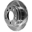 2011 Hyundai Tucson - Rear, Driver or Passenger Side Brake Disc, Natural Finish, Plain Surface, Solid, 5 Lugs, 261.87 mm, FWD,  To 12/11, 2.0L 4Cyl, Pro-Line Series