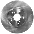 Front, Driver or Passenger Side Brake Disc, Plain Surface, Vented, 5 Lugs, 11.81 in. Disc Diameter, Standard Front Caliper, Pro-Line Series