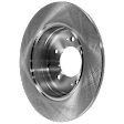 Rear, Driver or Passenger Side Brake Disc, Plain Surface, Solid, 5 Lugs, 282.96 mm, Pro-Line Series
