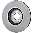 Front, Driver or Passenger Side Brake Disc, Plain Surface, Vented, 5 Lugs, 320.04 mm, Pro-Line Series