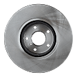 Front, Driver or Passenger Side Brake Disc, Plain Surface, Vented, 5 Lugs, 320.04 mm, Pro-Line Series