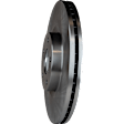 Front, Driver or Passenger Side Brake Disc, Plain Surface, Vented, 5 Lugs, 320.04 mm, Pro-Line Series