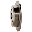Rear, Driver or Passenger Side Brake Disc, Plain Surface, Solid, 5 Lugs, Pro-Line Series
