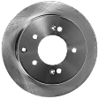 Rear, Driver or Passenger Side Brake Disc, Plain Surface, Solid, 5 Lugs, 261.87 mm, Pro-Line Series
