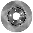 Front Brake Disc, Plain Surface, Vented, 5 Lugs, 299.97 mm, Pro-Line Series
