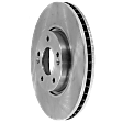 Front Brake Disc, Plain Surface, Vented, 5 Lugs, 299.97 mm, Pro-Line Series