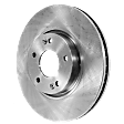 Front Brake Disc, Plain Surface, Vented, 5 Lugs, 299.97 mm, Pro-Line Series