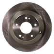 Rear, Driver or Passenger Side Brake Disc, Plain Surface, Solid, 5 Lugs, 302 mm, Pro-Line Series