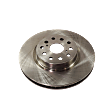 Front, Driver or Passenger Side Brake Disc, Plain Surface, Vented, 5 Lug Wheels, 13.18 in. Disc Diameter, RWD, Pro-Line Series