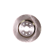 Front, Driver or Passenger Side Brake Disc, Plain Surface, Vented, 5 Lug Wheels, 13.18 in. Disc Diameter, RWD, Pro-Line Series