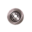 Front, Driver or Passenger Side Brake Disc, Plain Surface, Vented, 5 Lug Wheels, 13.18 in. Disc Diameter, RWD, Pro-Line Series
