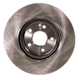 Front, Driver or Passenger Side Brake Disc, Plain Surface, Vented, 5 Lugs, 320 mm, 2.0L, 4Cyl, Pro-Line Series