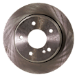 1994-1996 Mercedes Benz C220 - Rear, Driver or Passenger Side Brake Disc, Plain Surface, Vented, 5 Lug Wheels, Pro-Line Series