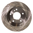 1994-1996 Mercedes Benz C220 - Rear, Driver or Passenger Side Brake Disc, Plain Surface, Vented, 5 Lug Wheels, Pro-Line Series
