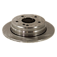 1994-1996 Mercedes Benz C220 - Rear, Driver or Passenger Side Brake Disc, Plain Surface, Vented, 5 Lug Wheels, Pro-Line Series